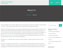 Tablet Screenshot of lotusstudy.com